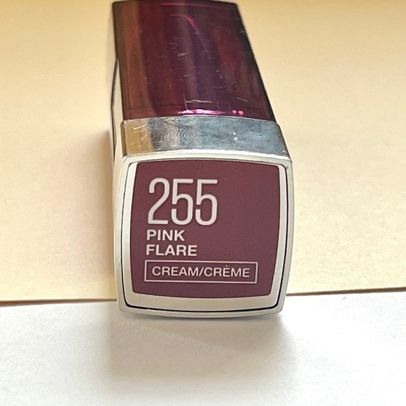 🏷️ Maybelline NY “pink flare” (#255) pink lipstick 💄 - Picture 9 of 11